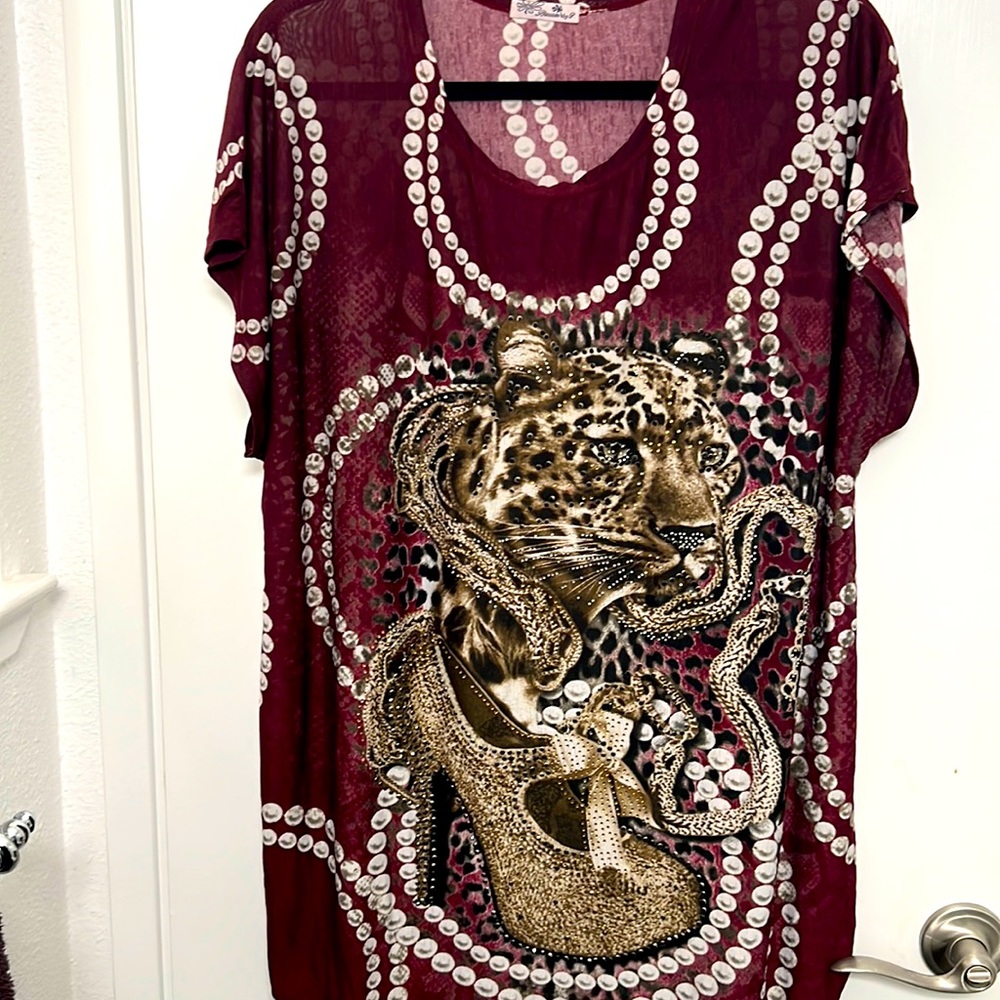Blouse with prints